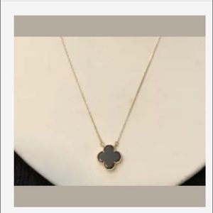 Alexa & Tori 14k and onyx pendant
